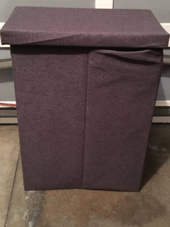 Gray Foldable Clothes Hamper 1