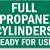 FULL  5 gallon 20 lb. Propane Cylinders/Tanks/Bottles for BBQ 3 thumbnail