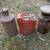 3 Antique metal containers Jerry Can 2 thumbnail