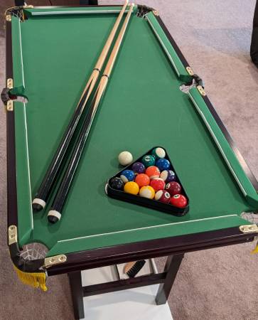 Mini / Portable Pool Table 1