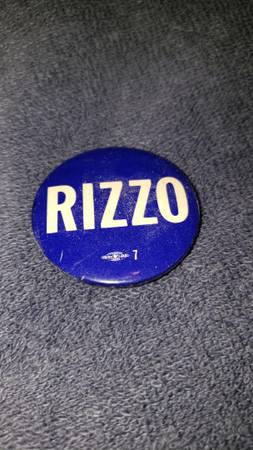 Frank Rizzo Campaign Pin Phila Mayor 1