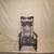 Victorian Carved Grand Rocker, mahogany, satanic imagery 1 thumbnail