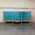 Delivery is available French Provincial Triple Dresser – Hand-Painted Turquois 1 thumbnail
