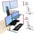 Standing Desk Converter - Ergotron WorkFit S Dual Monitor 2 thumbnail