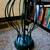 Green Ivy Leaf Iron Cage Vintage Lamp 3 thumbnail