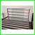 Eastern King Size Room & Board Stainless Steel Parsons Bed Frame 12 thumbnail