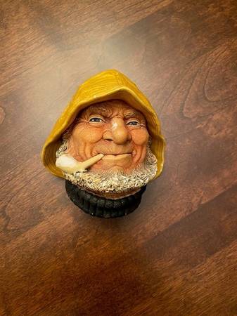 Man of the Sea Wall Mount Bust 1