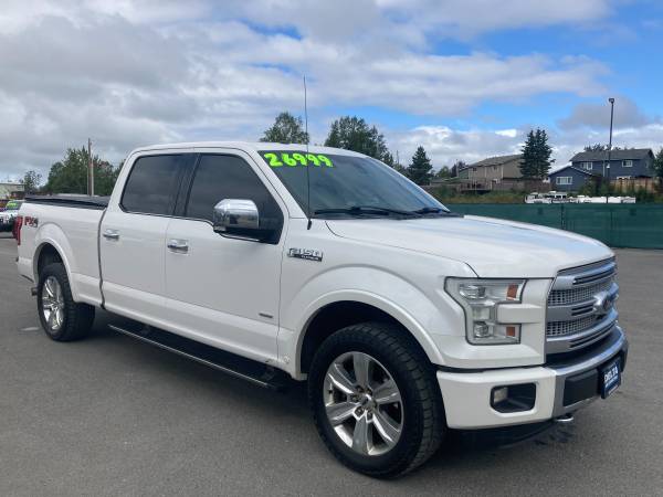 2016 Ford F-150 Platinum 4x4 - $26,999 (Anchorage)63442752902403122