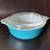 Vintage 70s PYREX Horizon Blue turquoise #471 Casserole/Baking Dish 1 thumbnail