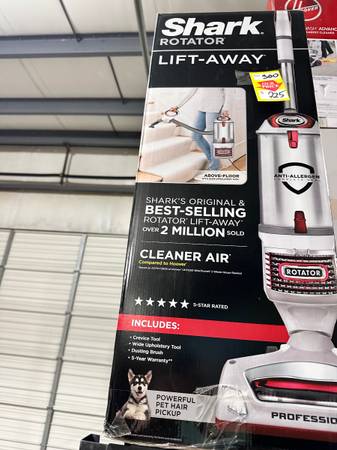 *** Shark vacuum, floor cleaners 1