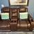 Ashley leather love seat with center console 1 thumbnail