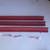 3 Pcs 48 in. x 3 in. x 3 in. Red Brickface Rubber Landscape Edging 8 thumbnail