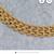 Quality goldtone chain necklace and bracelet 13 thumbnail