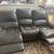Sofa Recliner. Works perfectly.  Small tears.  See photo 1 thumbnail
