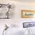 MID-CENTURY - MODERN CHROME WALL LAMP - RARE AND UNIQUE 4 LIGHTS 70s 13 thumbnail