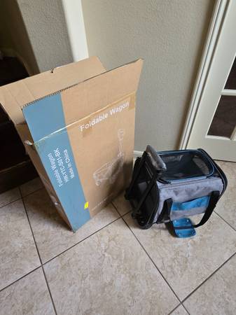 Foldable Pet wagon 1