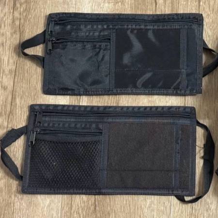🚗  2 Car Visor Organizers, Attach Visor/Headrest, Pockets/Zippers (brand new) 1