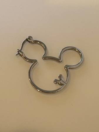 Found Mickey Mouse Earring Marina Green SF 1