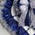 💙🤍 BEAUTIFUL DOUBLE BOWS SILVER, WHITE & ROYAL BLUE HEART DOOR/ WALL DECOR 4 thumbnail