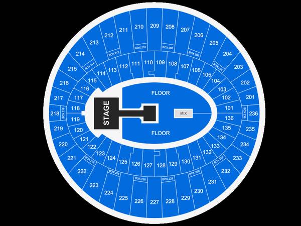 2 Tix NIN Nine Inch Nails 9/19 Sec 209 Rw 12 1
