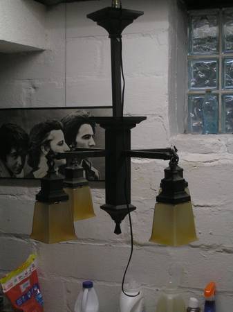 REJUVENATION CHANDELIER, ARTS CRAFT, CRAFTSMAN, MISSION 1