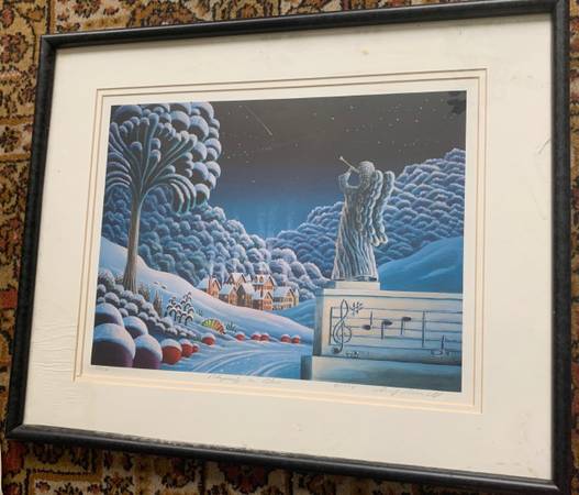 Framed print of Rhapsody in Blue by Andy Russell 1