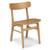 Set of 8 Article Ecole Dining Chairs - Oak 10 thumbnail