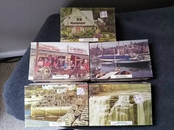(5) Different TUCO Picture Puzzles Jigsaw Miniature 1