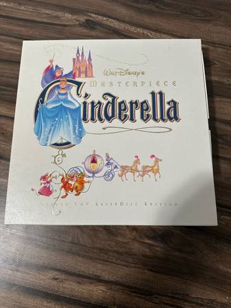 Disney's Cinderella Masterpiece Deluxe CAV Laserdisc Edition Box Set 1