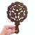 Collection of Vintage Carved Wooden Trivets in Various Sizes & Designs 6 thumbnail
