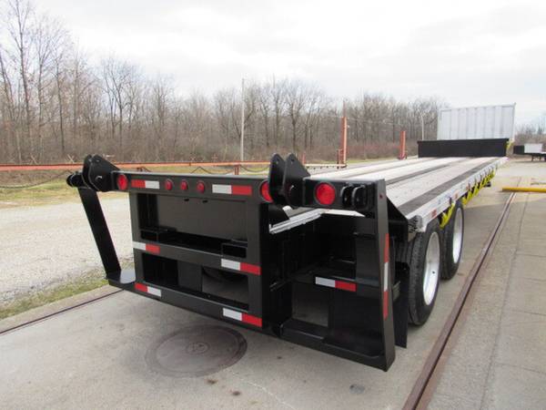 2016 Utility 48ft stepdeck combo air-ride forklift mount DOT insp 1