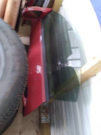 Red Mercedes Drivers Side Door (Excellent Condition) 1