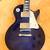 2007 Epiphone Les Paul Standard Pro Transparent Blue Burst Solid Body 7 thumbnail