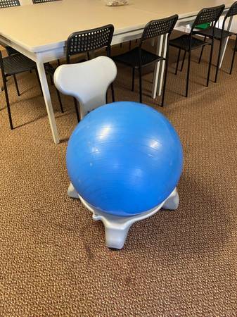 Exercise Ball Chair - PENDING 1
