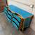 Delivery is available French Provincial Triple Dresser – Hand-Painted Turquois 10 thumbnail