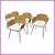Stylex Quest Bentwood Arm Chairs, Set Of Four 1 thumbnail