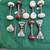 Vintage-Antique Ornate Doorknob Lot - Unique Set 2 thumbnail