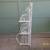 Vintage 3-Tier Wrought Iron Collapsible Shelving Unit Plant Stand Disp 1 thumbnail
