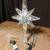 CHRISTMAS TREE TOPPER 13.5" WHITE DOUBLE-SIDED BETHLEHEM STAR 1 thumbnail