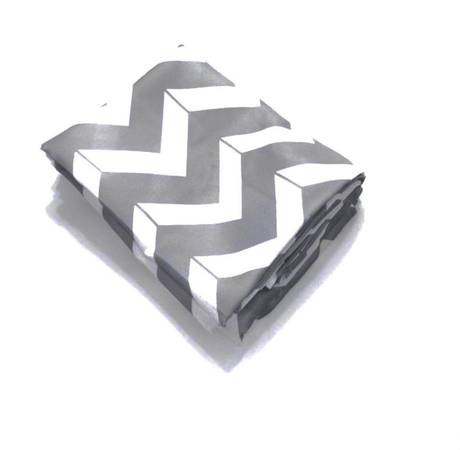 The Big One® 2-pack Chevron Window Curtains Gray, 40X108 1