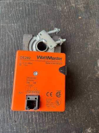 WattMaster Controls OE282-01 ZONE Proportional Actuator, Damper 1