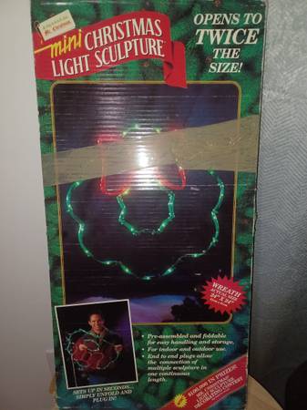 Illuminated Window Christmas Decorations 1