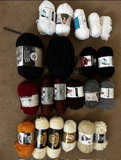 Huge Yarn Lot - Neutral Colors 1
