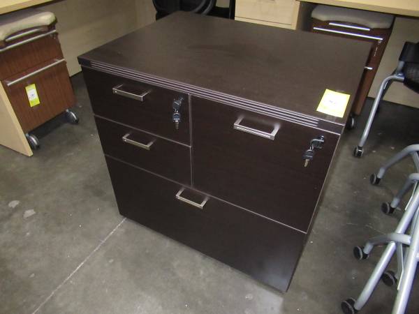 Amber Series Espresso Combo File Cabinet (3 available) 1