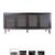 Designer Onyx & Gold Sideboard by Alder & Tweed - $2k below retail 6 thumbnail