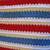 Red, White, & Blue Striped Afghan Blanket, Double Bed, Washable 2 thumbnail