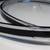 2 Chrome Bass Drum 26 inch Metal Hoops Black inlays 4 thumbnail