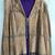 FAB vintage Brandon Thomas SUEDE LEATHER JACKET Boho hipster Women's 6 thumbnail
