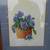 ."Pansy Overflow"-Beautiful Signed Watercolor Painting/Custom Frame 1 thumbnail