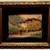 1925 ANTIQUE OIL PAINTING ITALY VILLA MOUNTAIN SCENE FRAMED 11 X 9 1 thumbnail